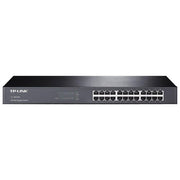 TP-Link TL-SG1024 Switch 24 Porte Gigabit Rack Unmanaged 10-100-1000 Mbps Plug and Play colore Nero