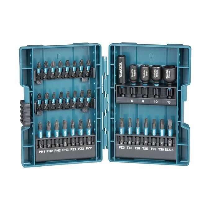 Makita B-66880 Impact Black Bit-Set 35 Pezzi