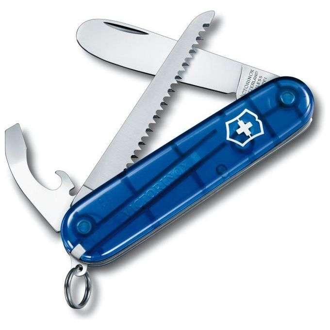 Victorinox My First Victorinox Coltello da Tasca Blu Trasparente