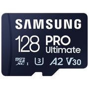 Samsung MB-MY128SA PRO Ultimate Scheda microSDXC 128GB UHS-I U3 V30 A2 200MB-s colore Blu