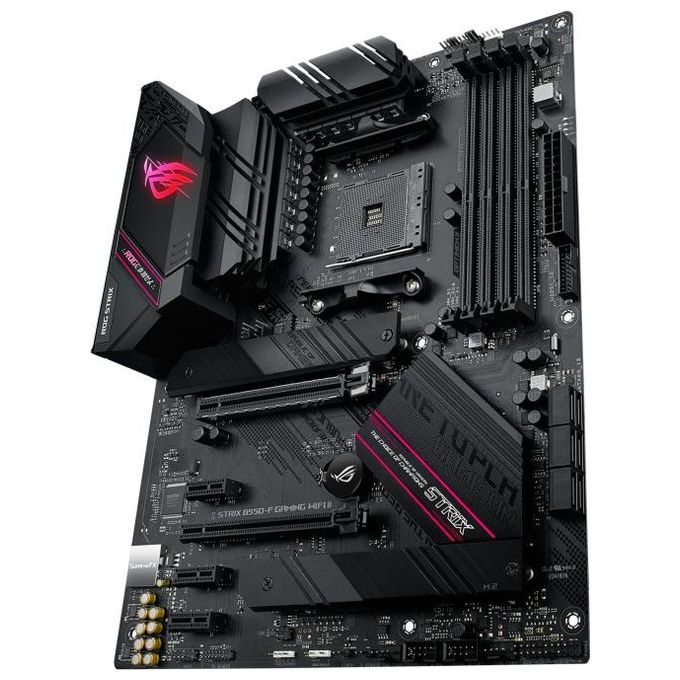 ASUS 90MB19V0-M0EAY0 ROG STRIX B550-F GAMING WIFI II Scheda madre ATX Socket AM4 DDR4 fino a 128 GB Wi-Fi 6 Bluetooth 5.2 colore Nero