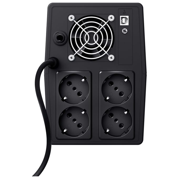 Trust Ups Paxxon 1500VA con 4 Standard Wall Power Outlets