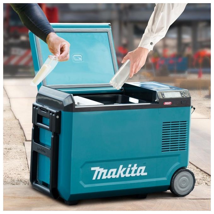 Makita CW004GZ Box Termico Frigorifero Portatile 29 L 47,1 cm Classe A Compressore XGT LXT colore Nero Blu