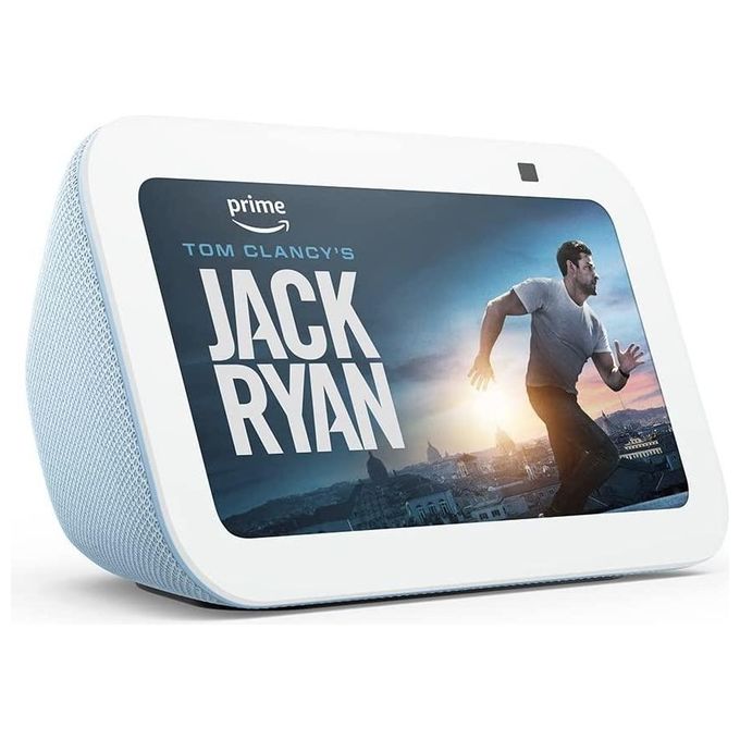 Amazon B09B2R276Z Echo Show 5 3ª Generazione Display Intelligente Touch 5.5'' Alexa Wi-Fi Dual-band Bluetooth colore Azzurro