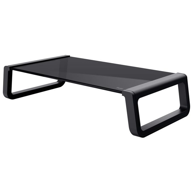 Trust 25271 Monta Supporto Monitor da Scrivania Vetro Temperato 10 Kg colore Nero