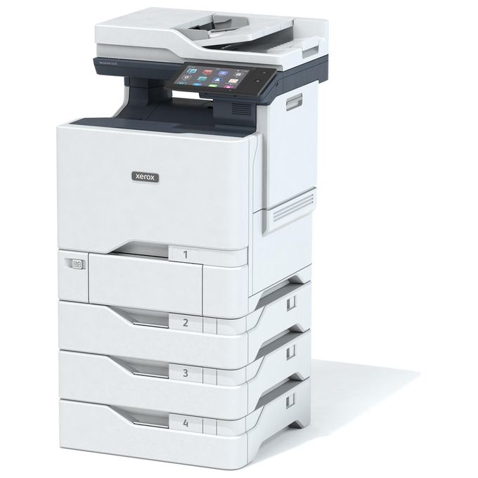 Xerox C625V_DN VersaLink C625 Stampante Multifunzione Laser a Colori A4 50 ppm Duplex Automatico con Touchscreen 7 pollici Wi-Fi Opzionale Ethernet Gigabit NFC colore Nero