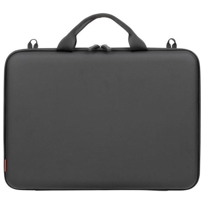 Rivacase 5130 Custodia Rigida Antishock per MacBook Air 15 e Laptop 14'' Idrorepellente Tracolla Rimovibile colore Nero