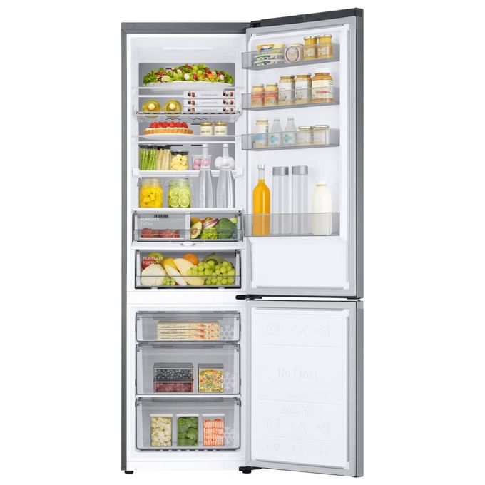 Samsung RB38C7AGWS9-EF Frigorifero Combinato 387 L 203 cm Classe A 29 dB No Frost Twin Cooling Wi-Fi colore Silver