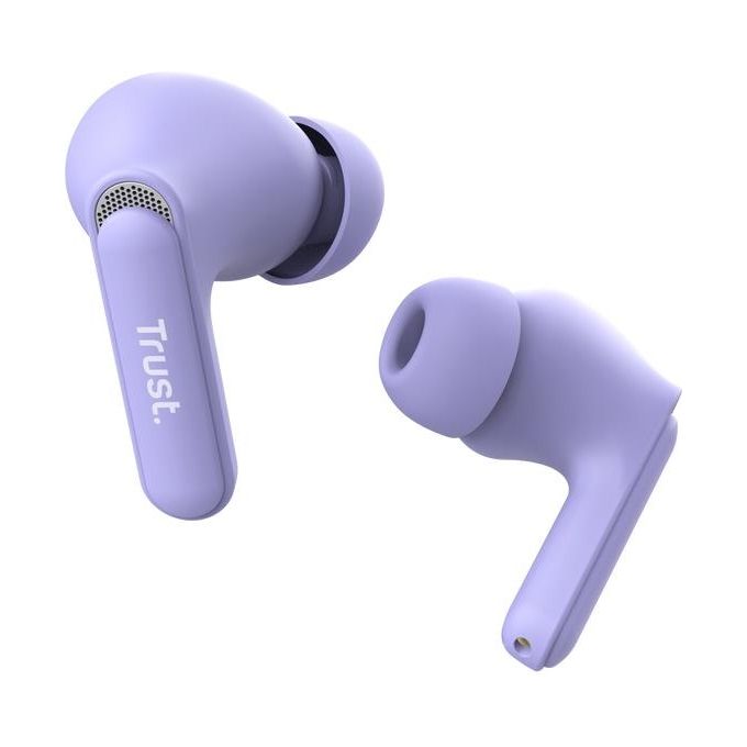 Trust Yavi Auricolare True Wireless Stereo (TWS) In-ear Musica e Chiamate USB tipo-C Bluetooth Viola