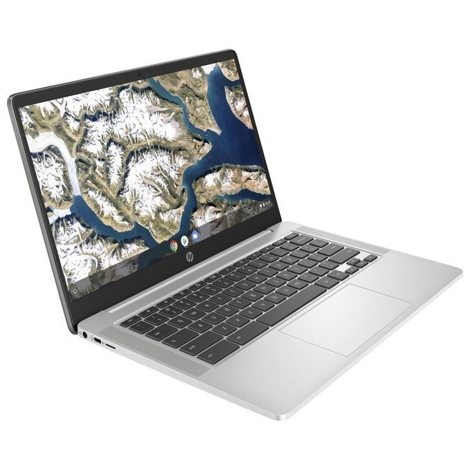 HP 14A-NA0078NL Chromebook 14'' Full HD Intel Celeron N4120 4 GB RAM 64 GB eMMC Wi-Fi 5 ChromeOS colore Argento