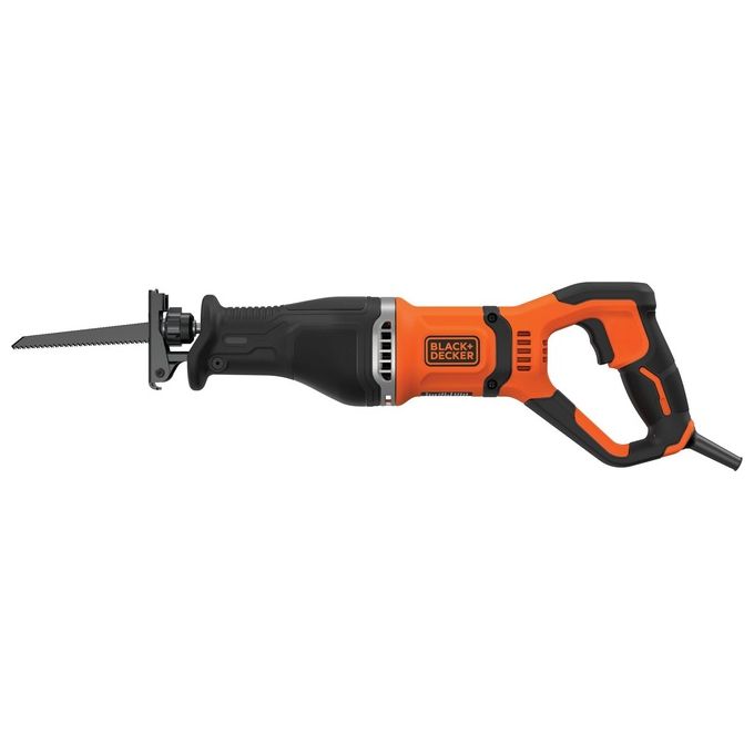 Black+decker BES301-QS Sega a Gattuccio a Filo 750W Velocita' Variabile 2800 corse-min Scarpa Pivotante