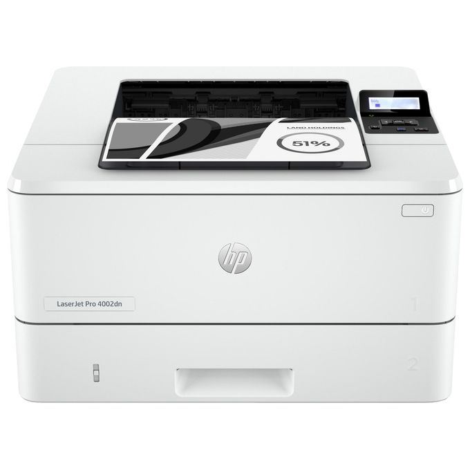 HP 2Z605F LaserJet Pro 4002dn Stampante Laser Mono A4 40 ppm Fronte Retro USB LAN colore Bianco
