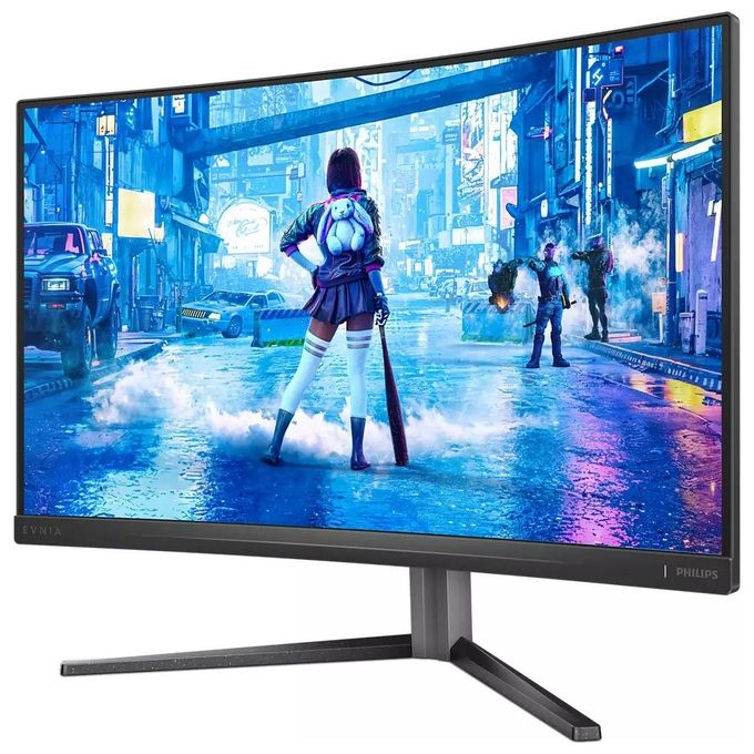 Philips 27M2C5200W Evnia 5000 Monitor Gaming Curvo 27'' Full HD 280Hz Fast VA 0,3 ms HDR10 Adaptive Sync colore Nero
