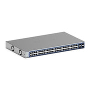 Netgear GS748T-600EUS Switch Smart Gestito 48 porte Gigabit Ethernet 10-100-1000 4 porte SFP L2-L3-L4 Montaggio Rack colore Nero