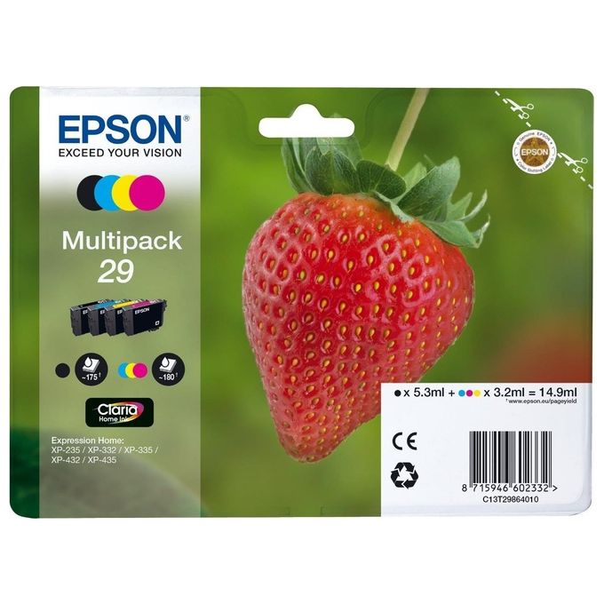 Epson Multipack 29 Fragola Conf.4cartucce