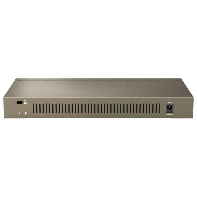 Tenda Switch 9p lan 10-100m Desktop 8porte poe- Metallo Garanzia 3 anni