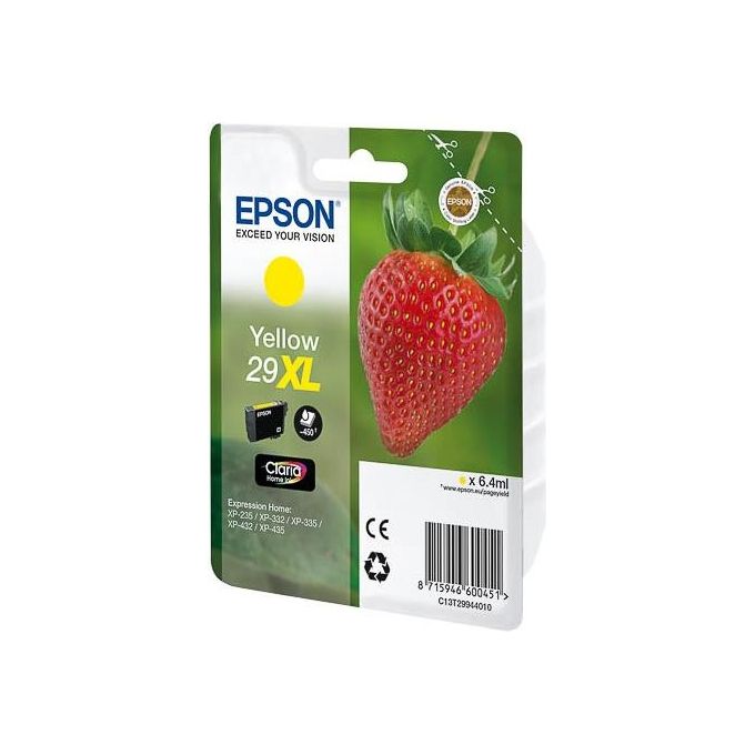 Epson Cartuccia Giallo Fragola T29xl