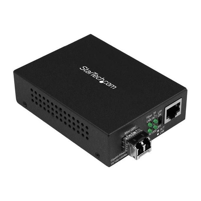 Startech Convertitore multimediale compatto Gigabit Ethernet a Fibra multimodale - 850 nm LC - 550 m