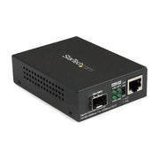 Startech Convertitore multimediale Gigabit Ethernet a Fibra con slot SFP aperto 10-100-1000