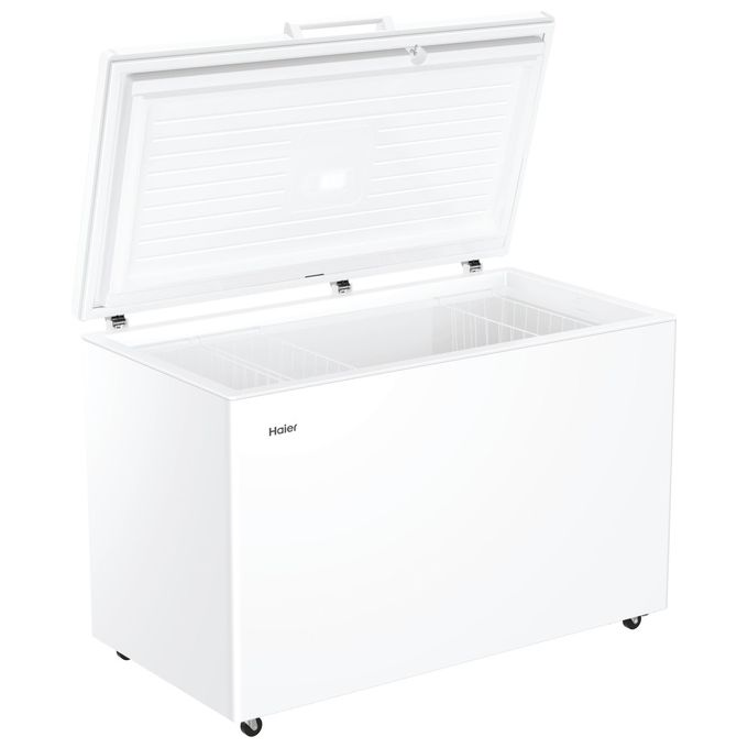 Haier HCE420E Serie 7 Congelatore a Pozzetto 418 L 84.5 cm Classe E 39 dB Low Frost Fast Freeze colore Bianco