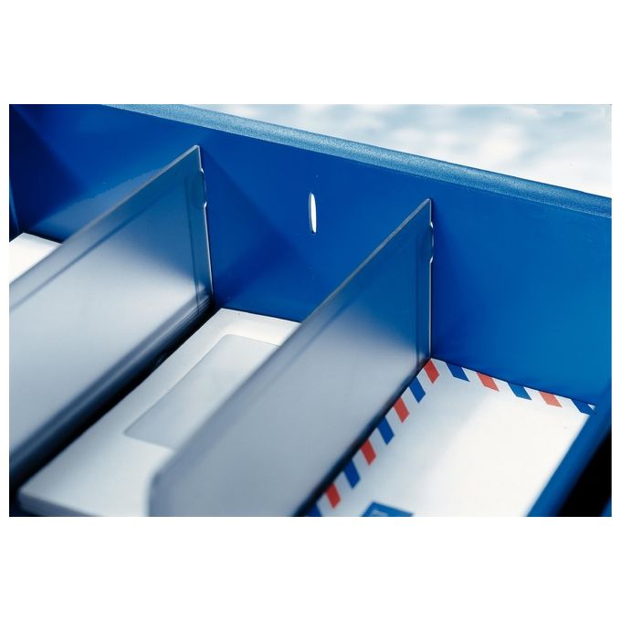Leitz Sorty Jumbo Vaschetta Portacorrispondenza Blu 47x35x11cm