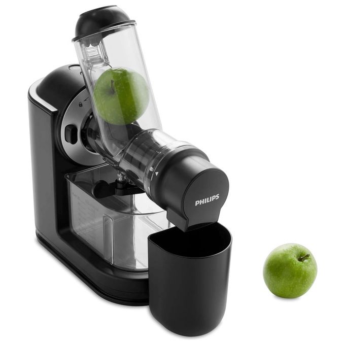 Philips HR1889-70 Viva Collection Estrattore di Succo Slow Juicer 150W Apertura XL 70mm 1L colore Nero