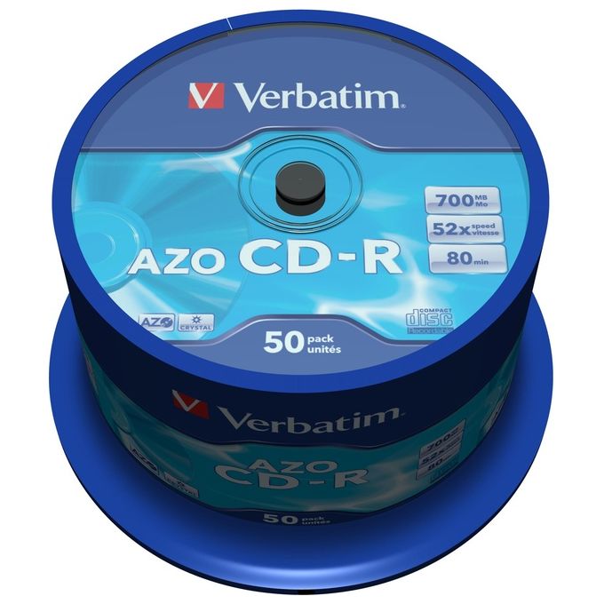 Verbatim Campana Cdr D.plus 52x 80 Cf.50 Xx