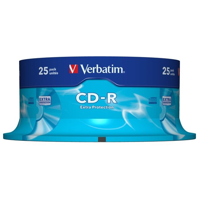 Verbatim Campana Cdr Datalife 52x 80 Cf.25