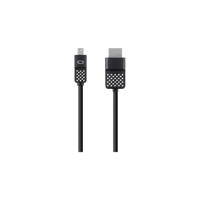 Belkin Cavo da Mini DisplayPort ad Hdmi da 1,8mt Compatibile con 4K Nero-Bianco