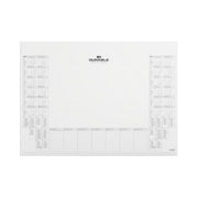 Durable Blocco Appunti da 25 Fogli con Calendario 24 Mesi