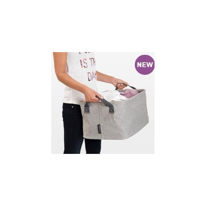 Brabantia Portabiancheria 35 Litri Pieghevole Grigio