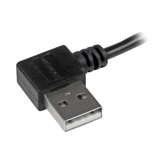 StarTech.com Cavo da Usb a micro USB con connettori ad angolo destro - M-M da 1 m Nero
