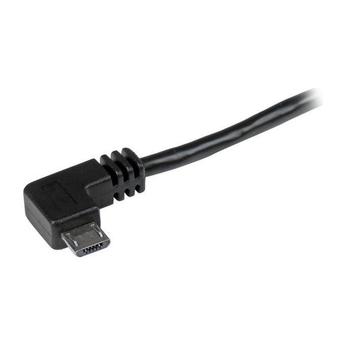 StarTech.com Cavo da Usb a micro USB con connettori ad angolo destro - M-M da 1 m Nero