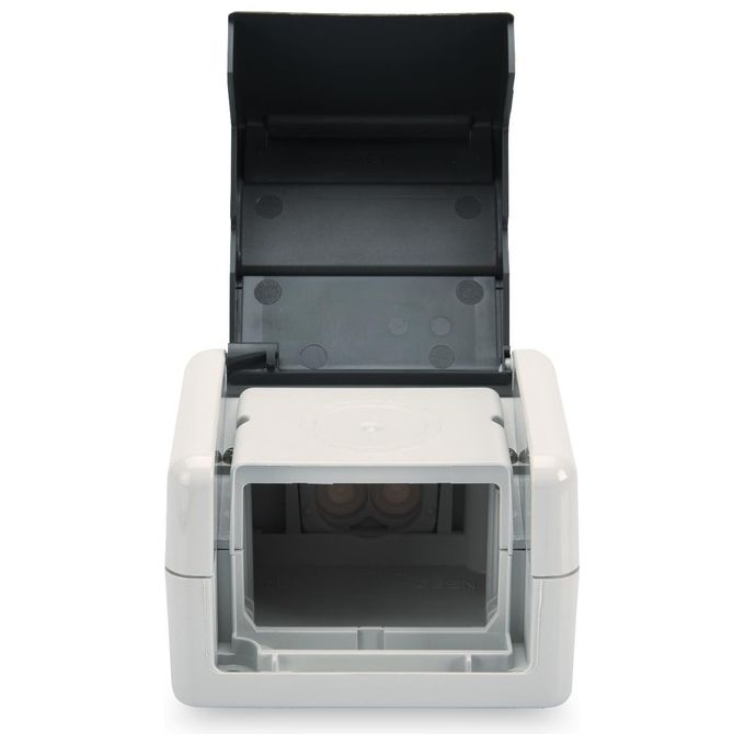 Digitus Scatola di Collegamento Dati per Modulo Keystone Ip44 Pompa con Coperchio Incernierato