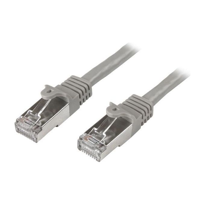 Startech.com Cavo di rete Cat6 Ethernet Gigabit Schermato - Cavo Patch RJ45 SFTP da 2 m - Grigio