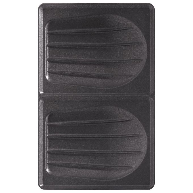 Tefal SW854D Snack Collection Tostiera Sandwich e Waffle 700W piastre antiaderenti rimovibili colore Nero