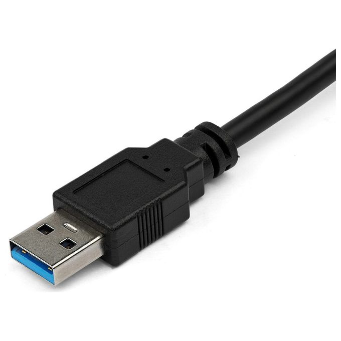 StarTech Adattatore Usb 3.0 a Ethernet Gigabit con Hub Usb a 2 Porte Incorporato