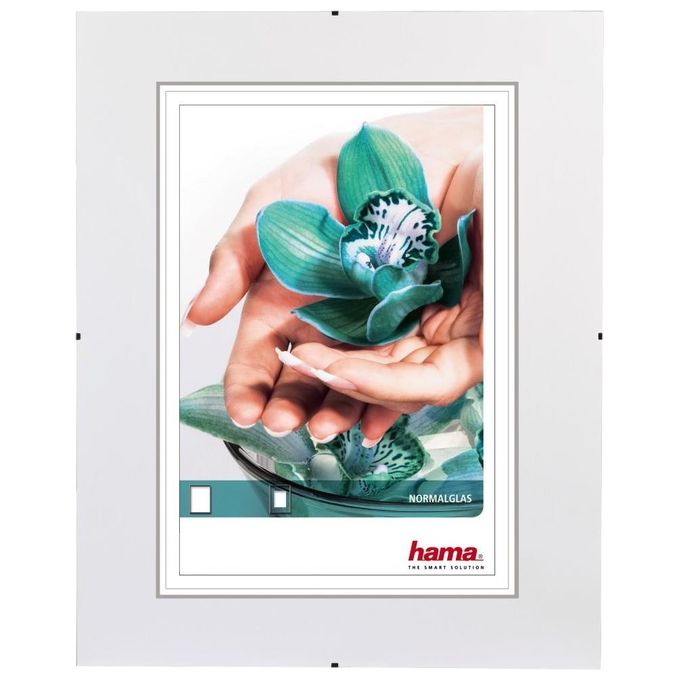 Hama Clip-Fix Cornice a Giorno 30x40cm Bianco