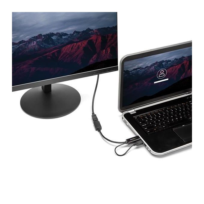 Startech adattatore - convertitore hdmi a dp alimentato via usb - ultra hd 4k
