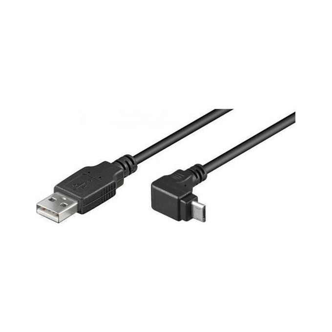 Nilox cavo usb Micro usb 90° mt.1,8