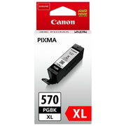 Canon Pgi-570 xl pbk Inchiostro Pigmentato nero alta Capacita' Chromalife 100 Contenuto 22 ml. Compatibile con Pixma Mg5750 Mg6850 Mg7750