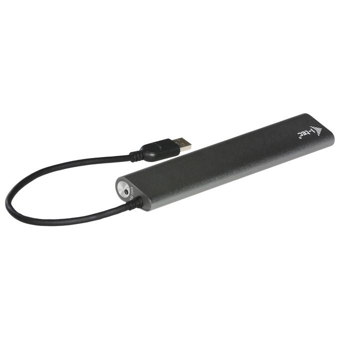 I-Tec Metal U3HUB778 Hub di Interfaccia Usb 3.0 Type-A 5000Mbit-s Argento