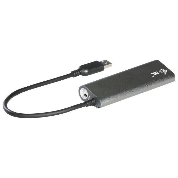 I-Tec Metal U3HUB448 Hub di Interfaccia Usb 3.2 Gen 1 Type-A 5000 Mbit-s Grigio