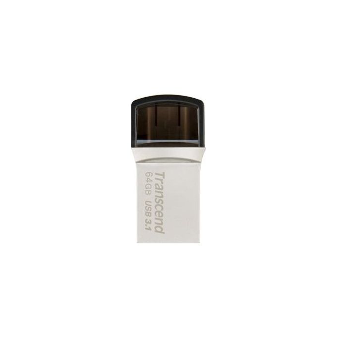 Transcend 64Gb Jetflash 890 Silver Plating
