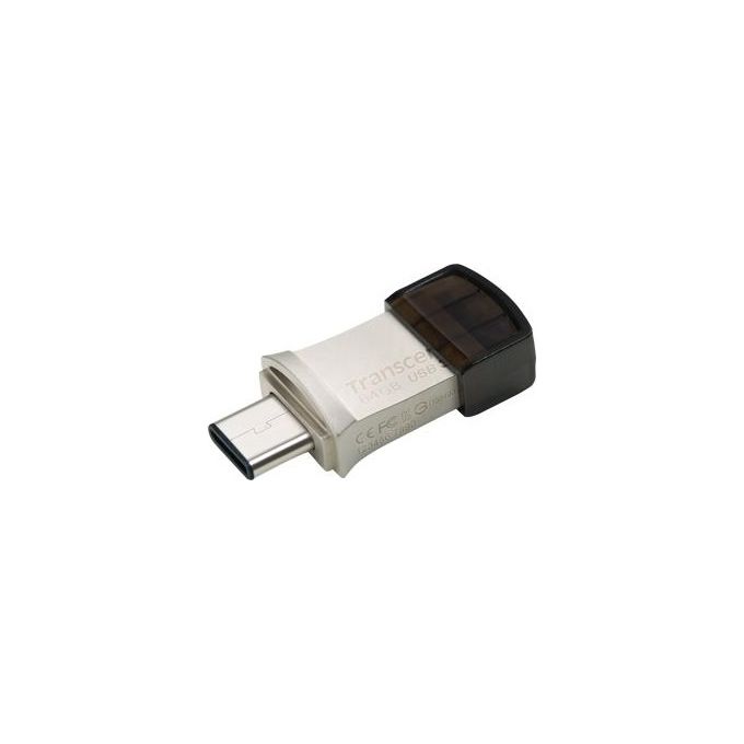 Transcend 64Gb Jetflash 890 Silver Plating