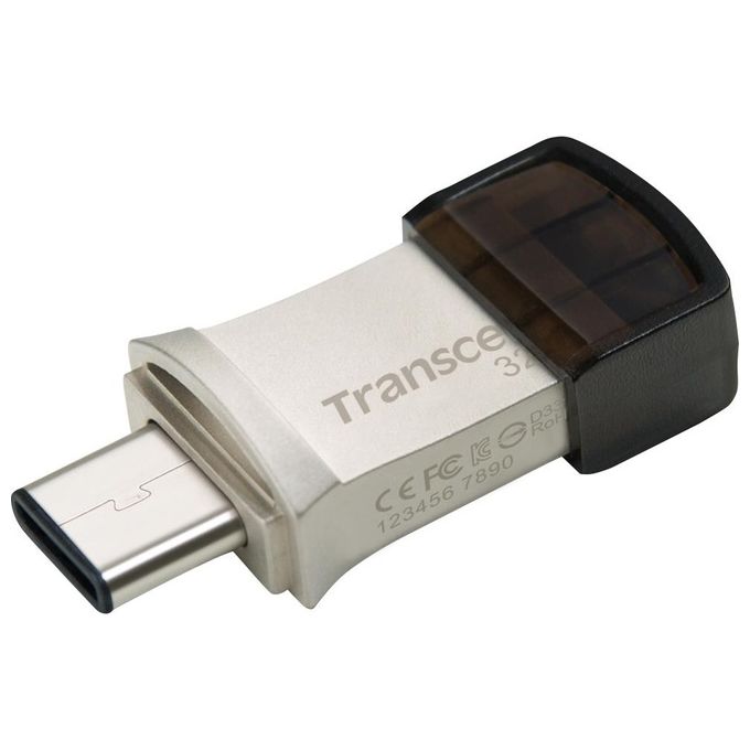 Transcend 32Gb Jetflash 890 Silver Plating