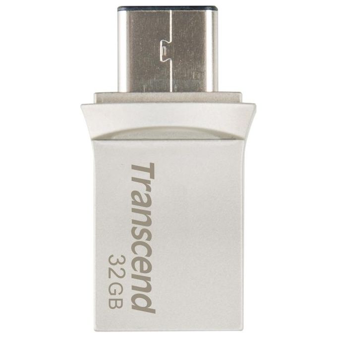 Transcend 32Gb Jetflash 890 Silver Plating