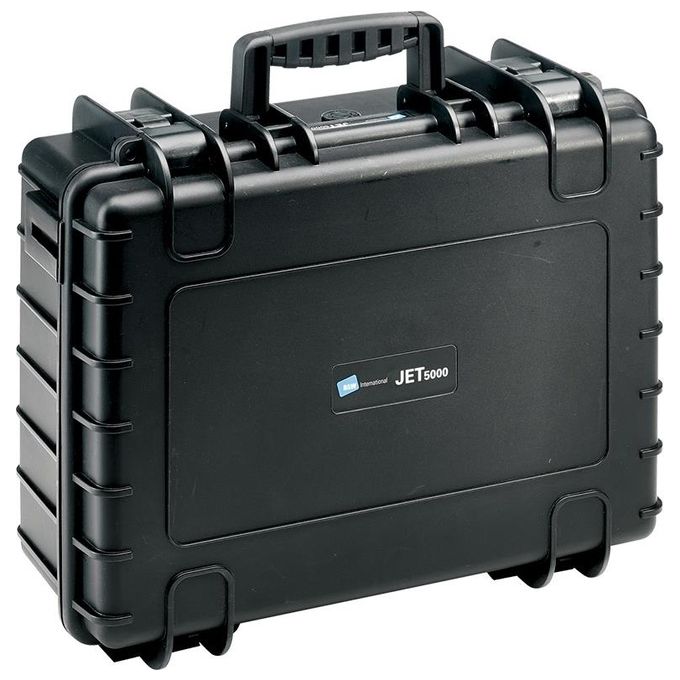 BandW Valigetta Porta Utensili Jet5000 Nera con Custodia Inlay