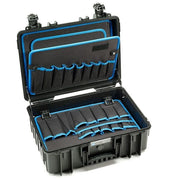 BandW Valigetta Porta Utensili Jet5000 Nera con Custodia Inlay