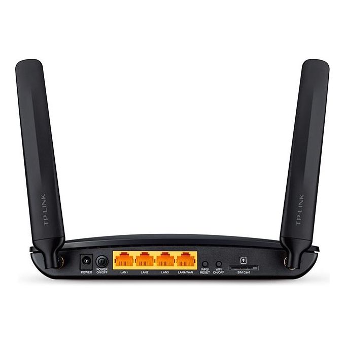 TP-Link Archer MR200 Router Wireless Dual-Band 2.4GHz-5GHz Fast Ethernet 3G 4G Nero